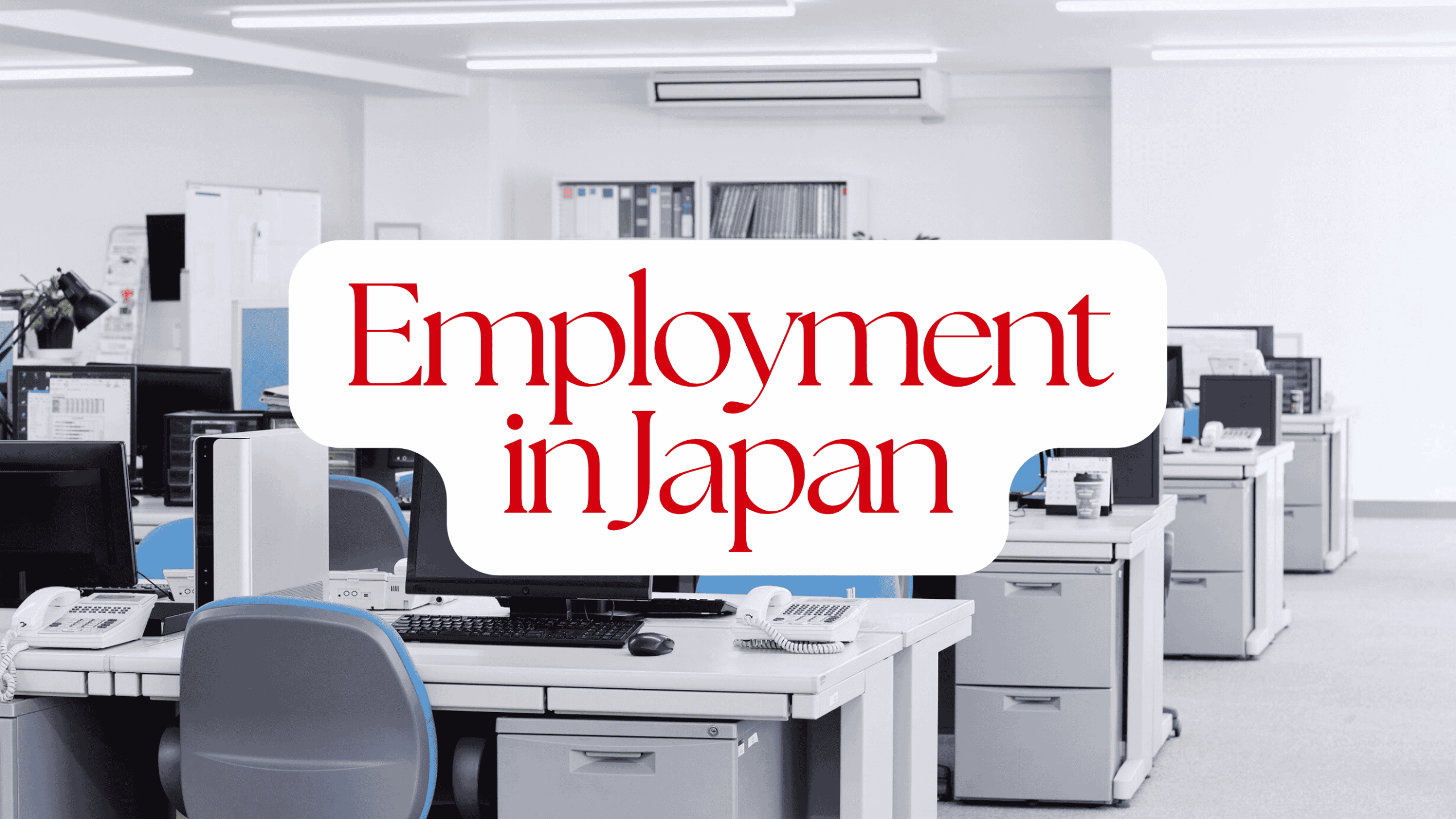 Employment in Japan: Jobs & Entrepreneurship